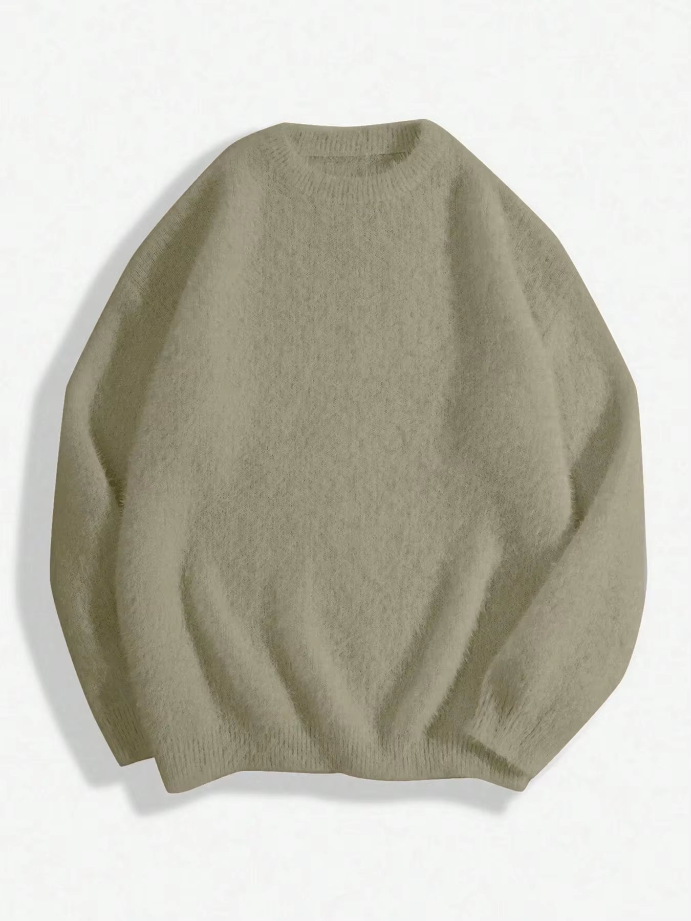 Men'S Soft Cashmere Loose Knit Sweater