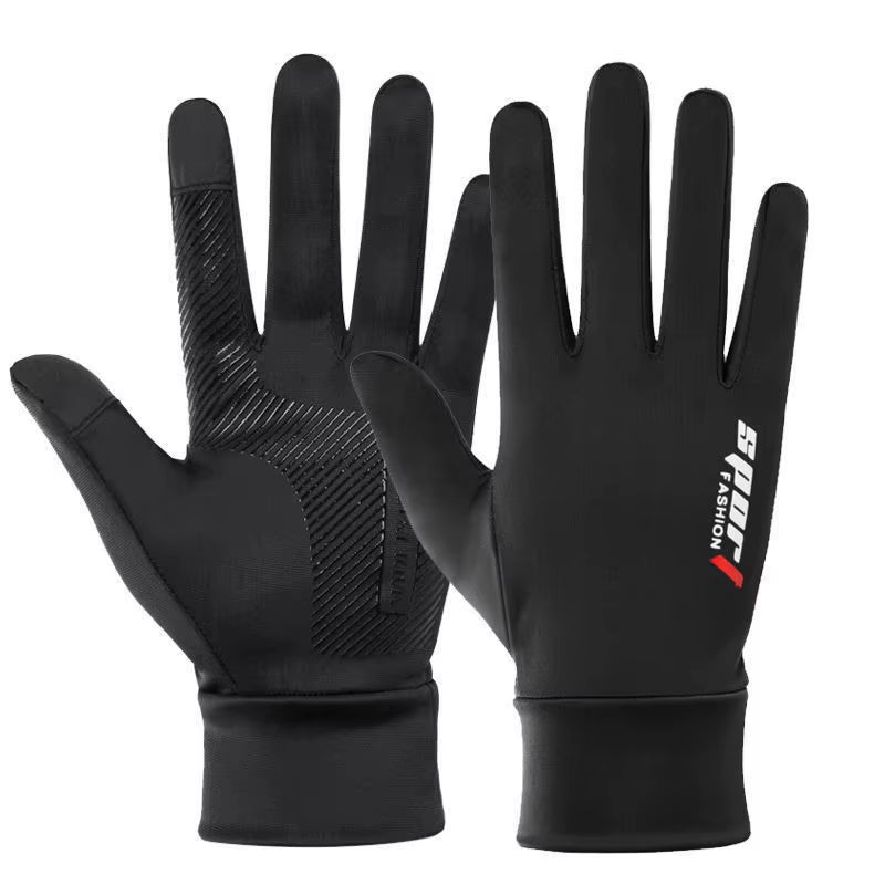 1. Two Handed Gloves with Touch Screen for Cycling, Suitable for Spring and Summer Mountain Biking and Road Cycling