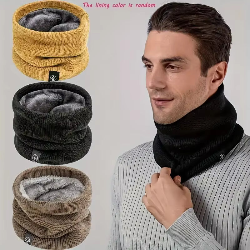 Thermal Knit Neck Gaiter – Windproof Winter Scarf