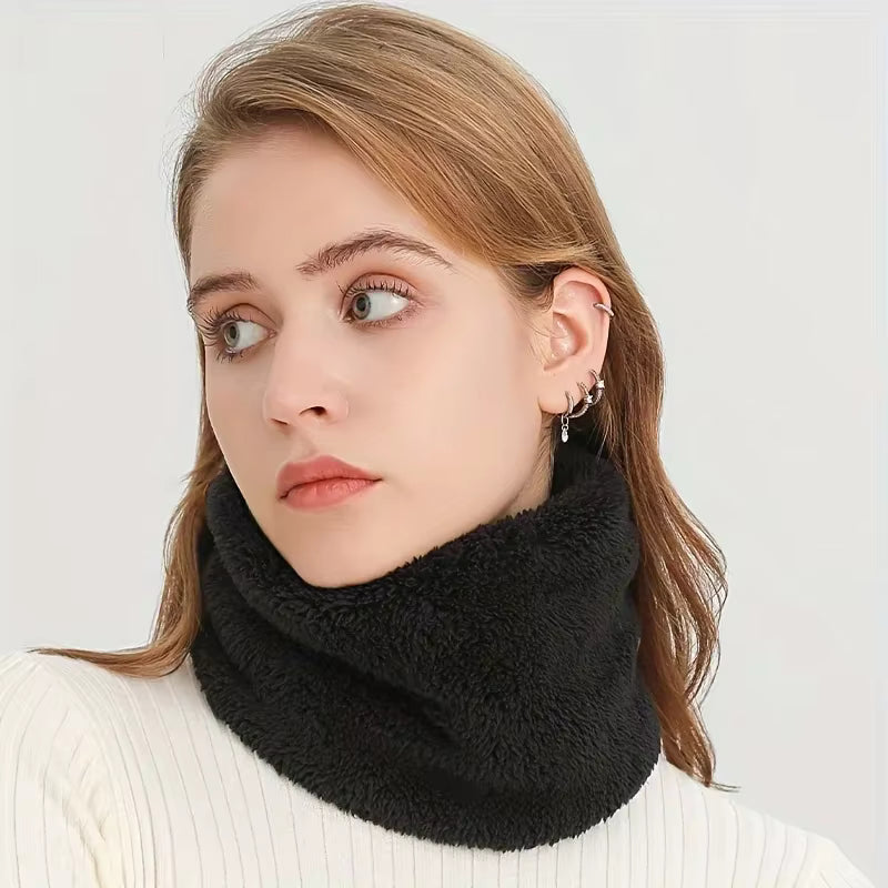 Thermal Knit Neck Gaiter – Windproof Winter Scarf
