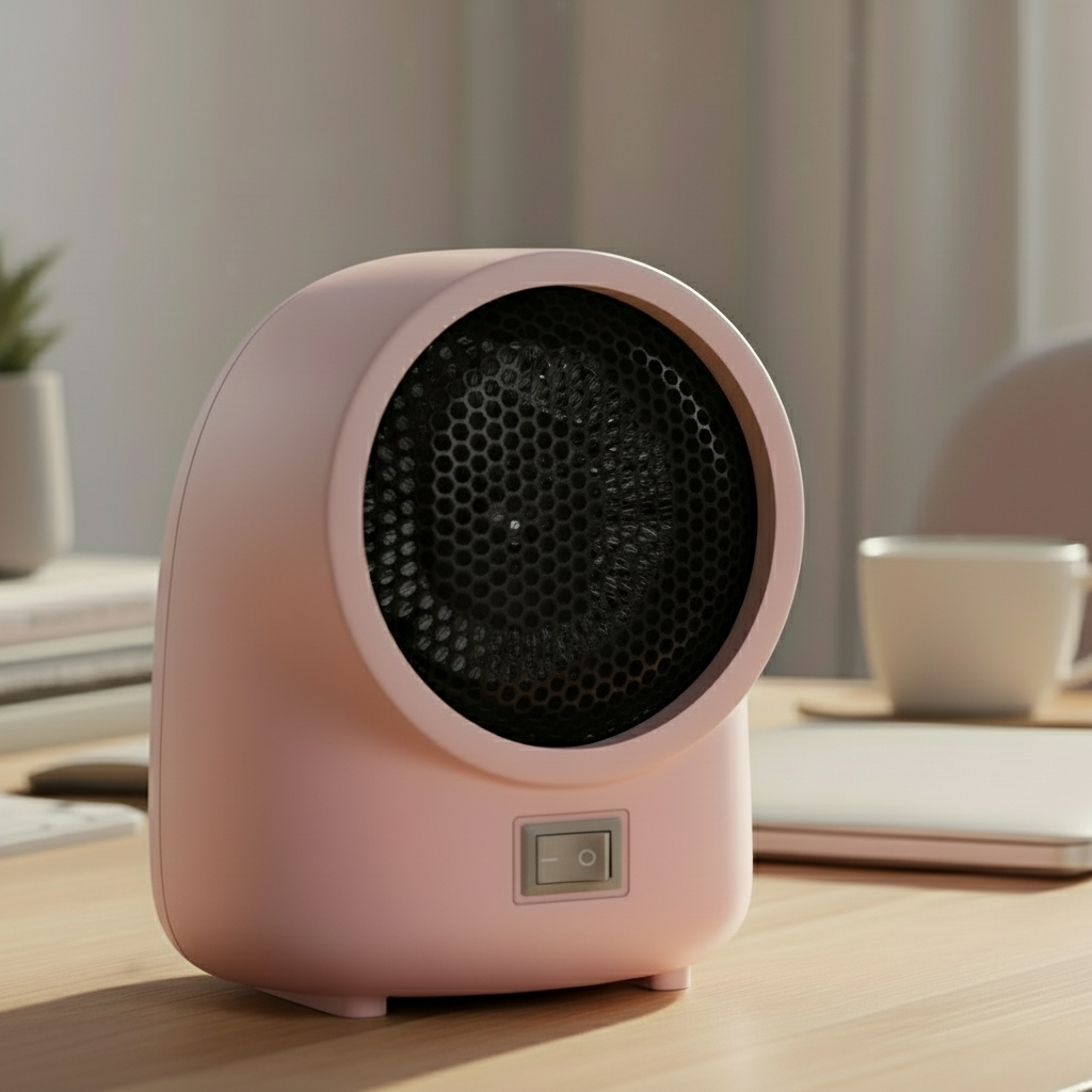 Mini Desktop Heater — QuickHeat™ Edition